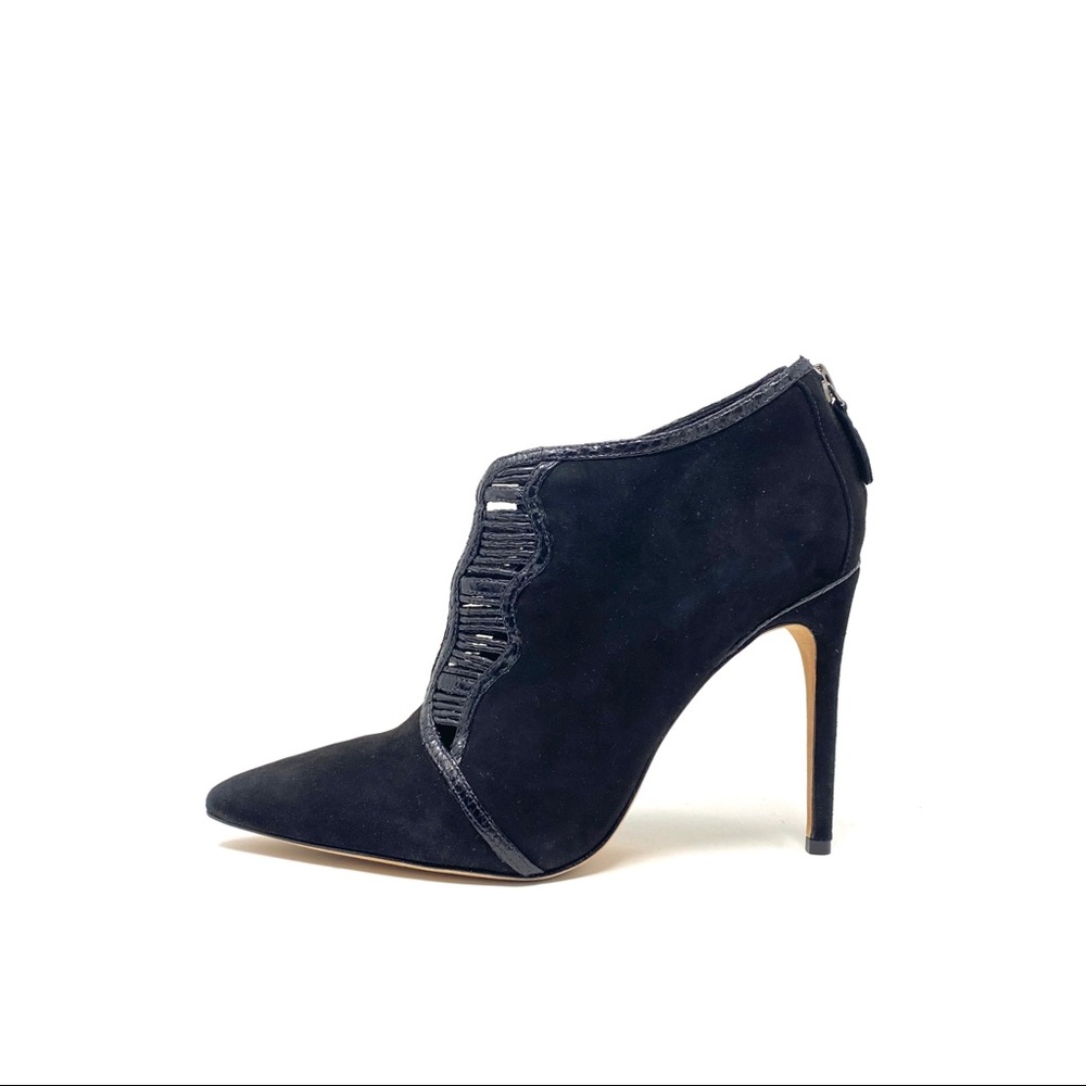 Alexandre Birman Pointed Toe Python Booties - image 2